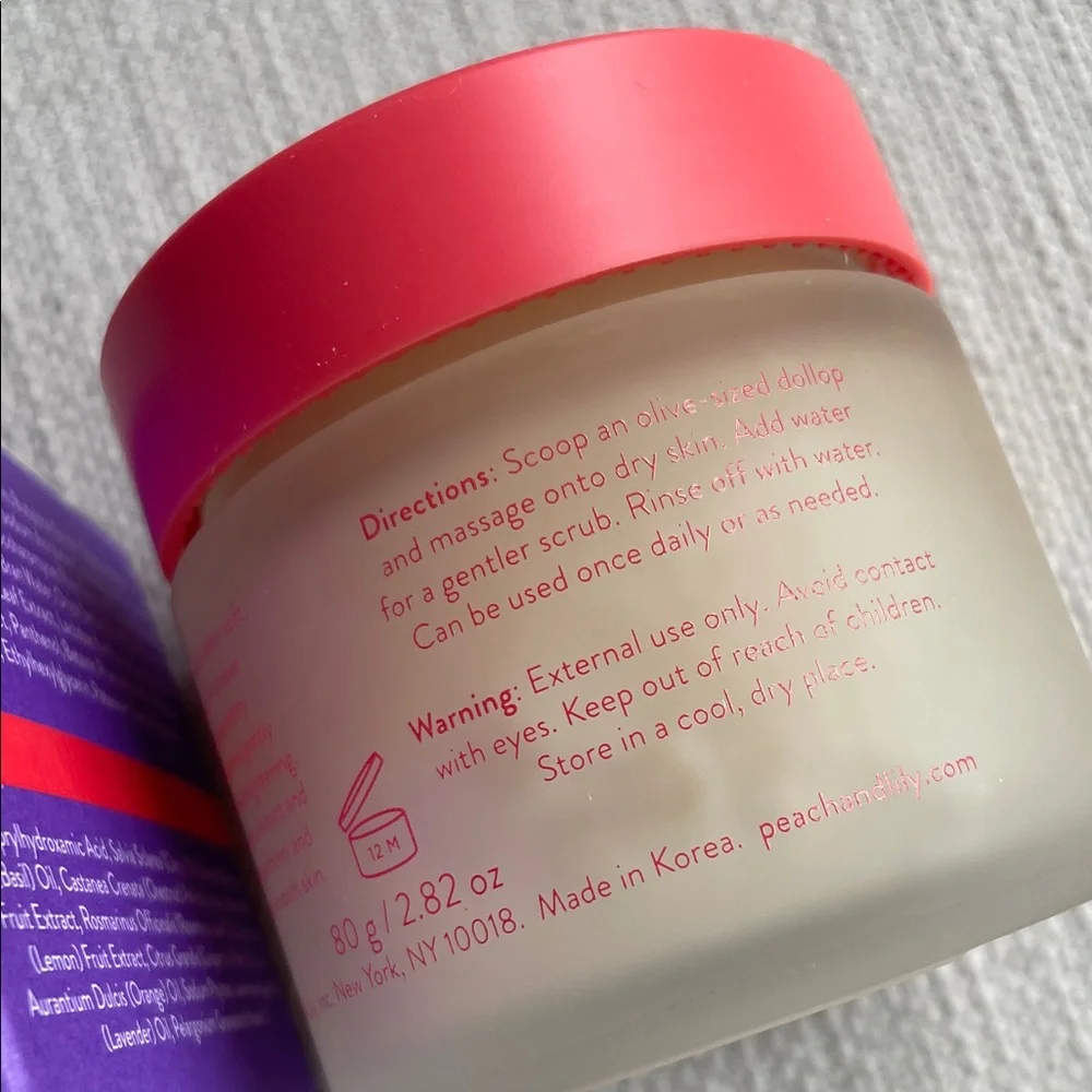 PEACH & LILY Rice Dough Smoothing Facial Scrub